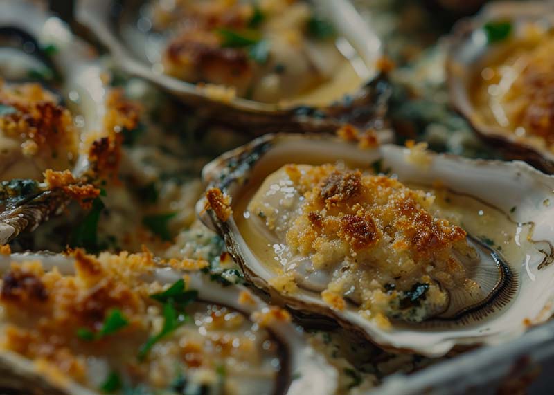 Oysters Rockefeller